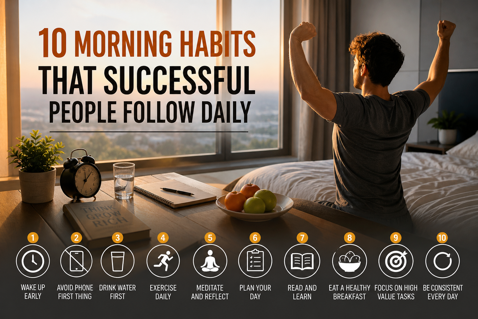 10 Morning Habits That Successful People Follow Daily